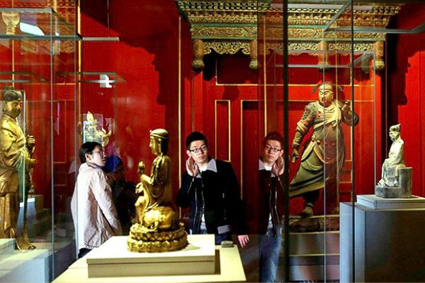 Bảo t&agrave;ng Cố cung - Kh&ocirc;ng gian trưng b&agrave;y