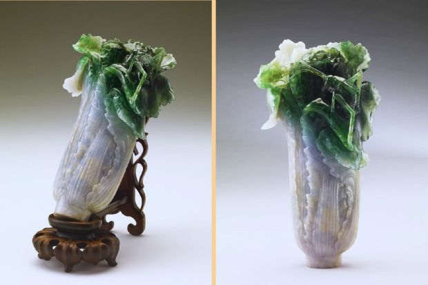 Bảo t&agrave;ng Cố cung - bắp cải ngọc b&iacute;ch