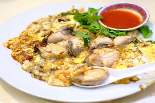 Đặc sản Đài Loan nổi tiếng - Hàu chiên trứng