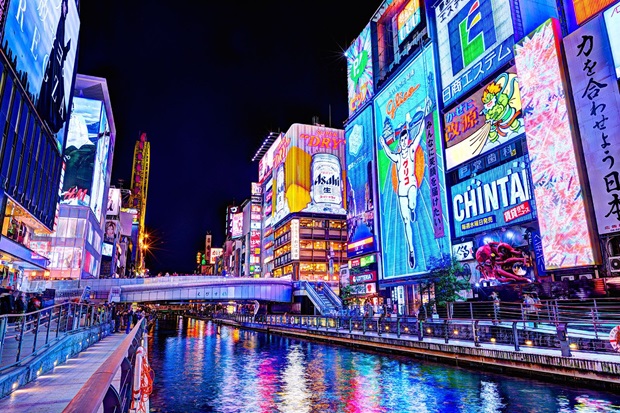 Địa điểm check in Osaka - Dontonbori - Shinsaibashi