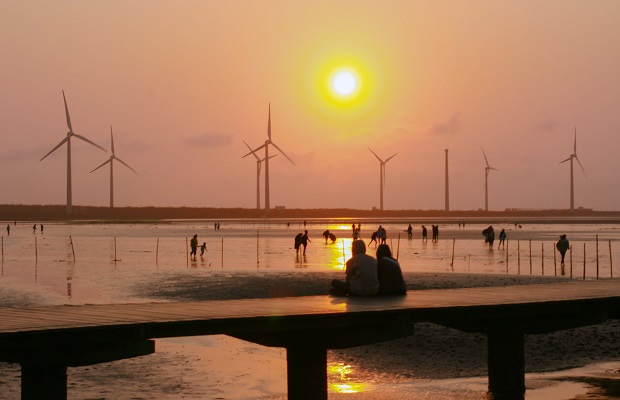 địa điểm du lịch đ&agrave;i loan - gaomei wetland