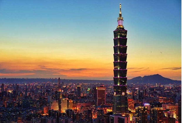 địa điểm du lịch đ&agrave;i loan - t&ograve;a th&aacute;p taipei 101