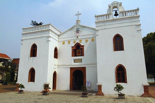Du lịch Đài Loan tháng 12 - Nhà thờ Công giáo Wanjin