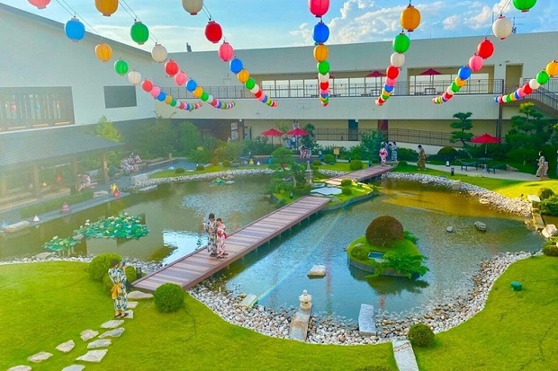 Địa điểm check in Osaka -  Solaniwa&nbsp;Onsen