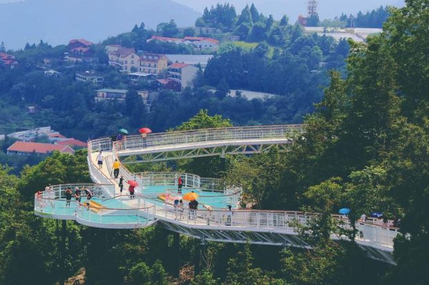 Kinh nghiệm du lịch Cingjing Farm - Skywalk Cingjing