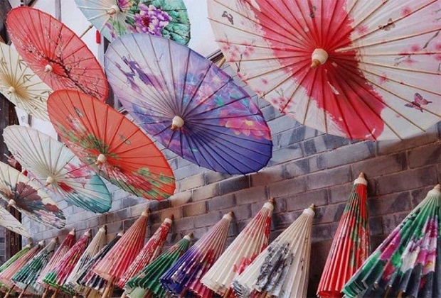 món đồ lưu niệm đài loan - ô giấy dầu