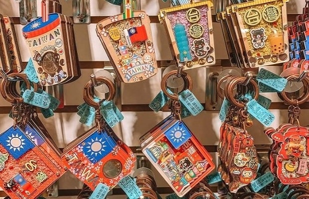 món đồ lưu niệm đài loan - nam châm trang trí