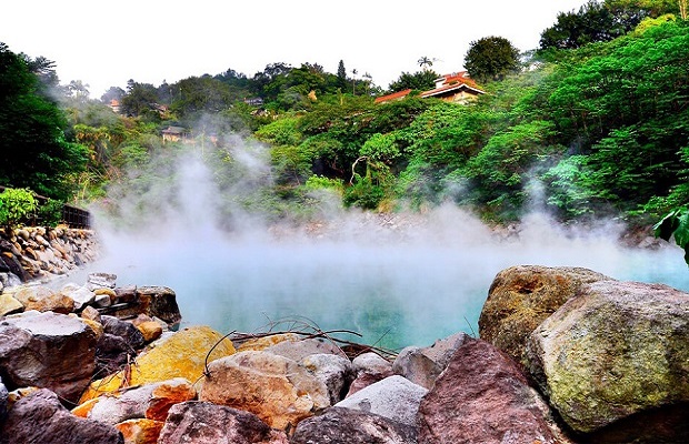 tắm suối nước nóng beitou - thung lũng nhiệt