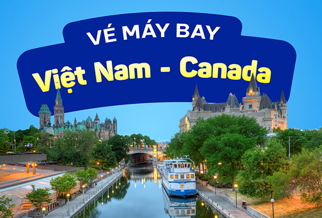 Vé máy bay đi Canada