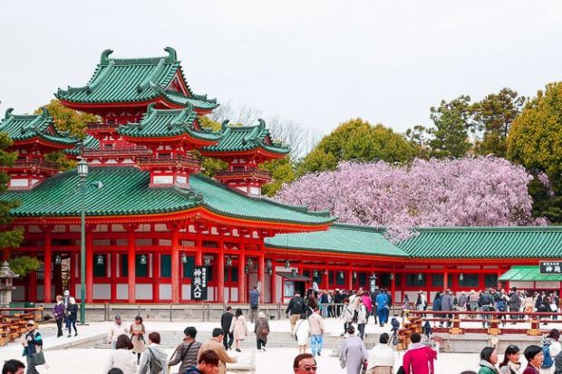 Cẩm nang du lịch Kyoto - Đền Heian Jingu