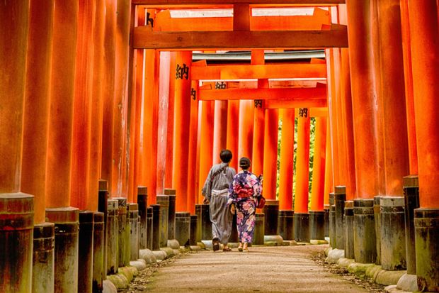 Cẩm nang du lịch Kyoto - Đền Fushimi Inari-taisha