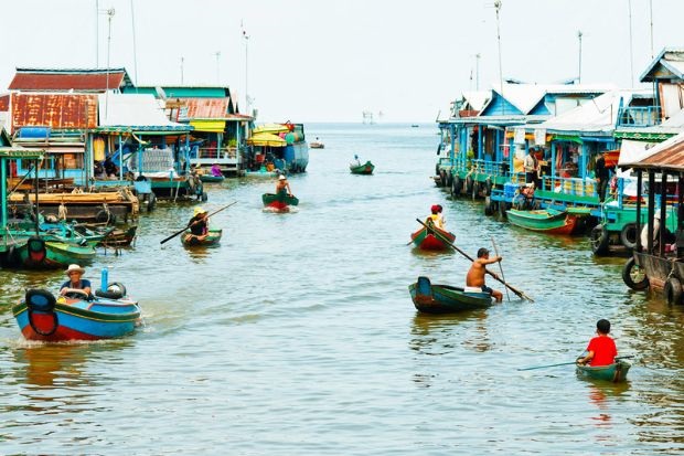 danh thắng nổi tiếng ở campuchia - Biển Hồ 