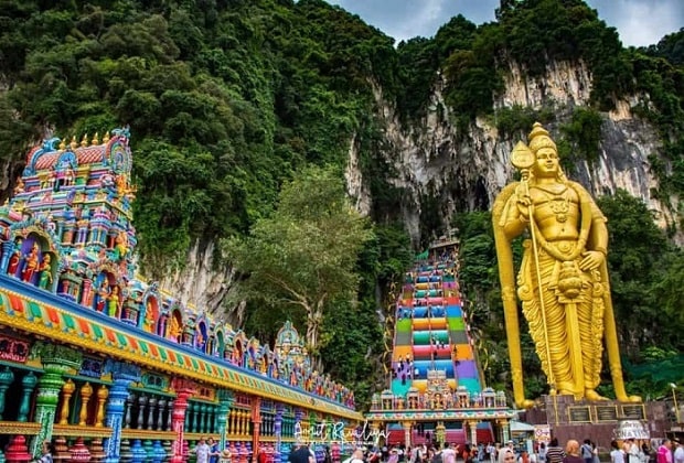 điểm sống ảo kuala lumpur - Động Batu