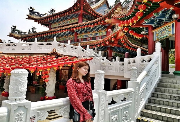 điểm sống ảo kuala lumpur - chùa thiên hậu