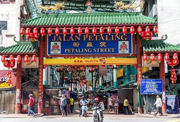 điểm sống ảo kuala lumpur - Petaling Street Market