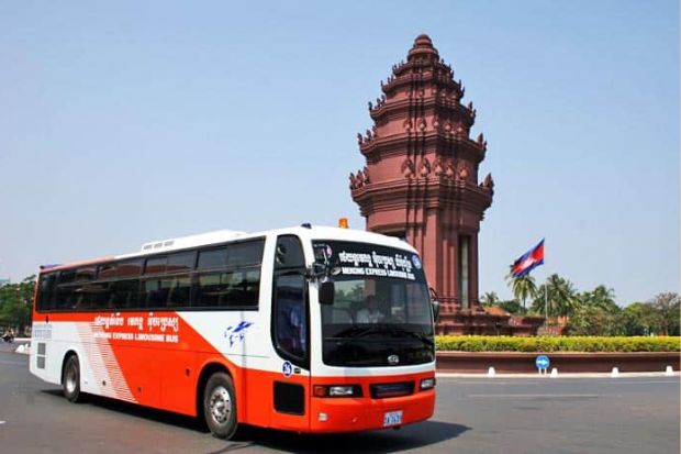 Du lịch Campuchia Siêm Riệp - Xe khách