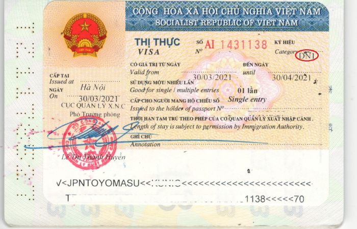 gia hạn visa Việt Nam