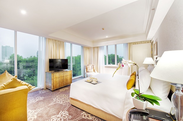 Phòng Masterpiece có vườn - Khách sạn Apricot Hà Nội