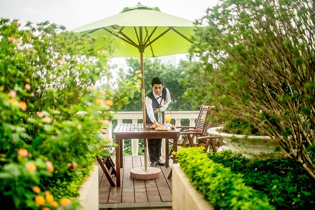 Phòng Gallery có vườn - Khách sạn Apricot Hà Nội