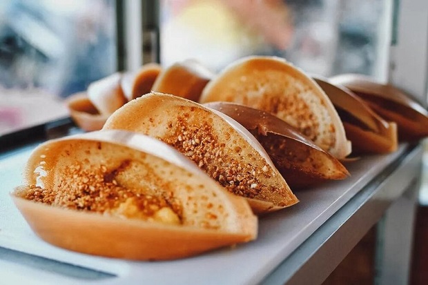 Món ăn vặt Malaysia - Bánh Apam Balik