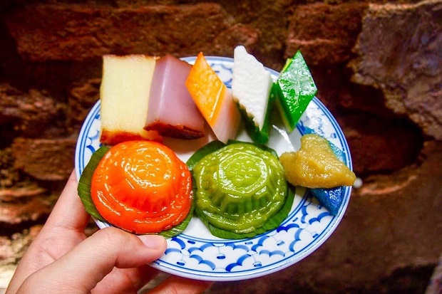 Món ăn vặt Malaysia - Bánh Kuih Talam