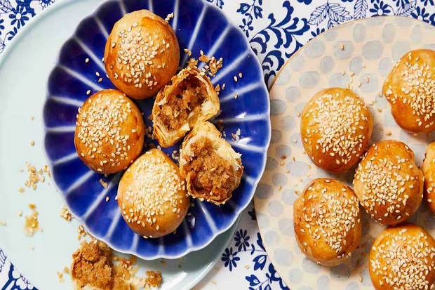 Món ăn vặt Malaysia - Bánh Tau Sar Piah