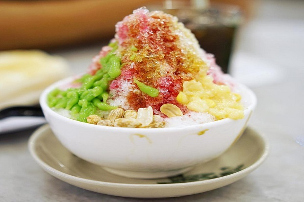 Món ăn vặt Malaysia - Đá Bào Ai Kacang