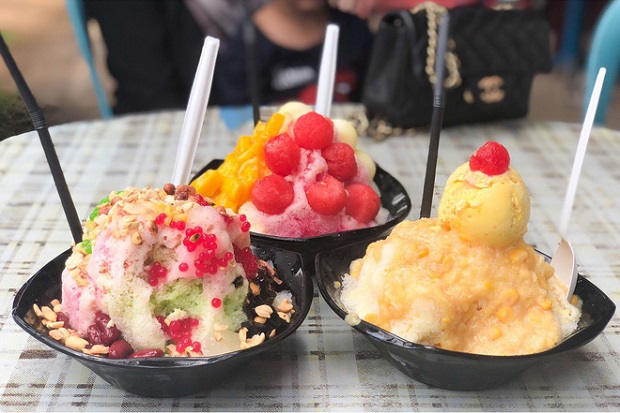 Món ăn vặt Malaysia - Đá Bào Ai Kacang