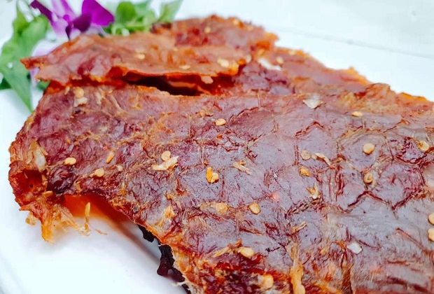 quà tặng du lịch campuchia - khô bò