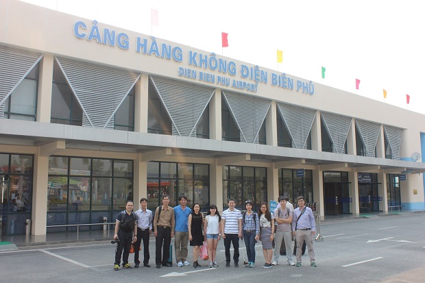 Check-in tại sân bay Điện Biên