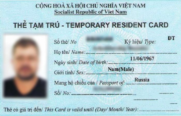 Thủ tục xin cấp thẻ tạm tr&uacute;