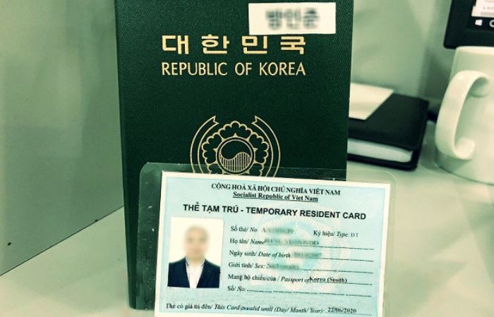 Thẻ tạm tr&uacute; k&yacute; hiệu ĐT