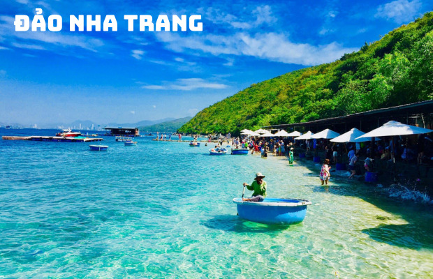 Tour 3 đảo VIP tắm bùn Nha Trang Hòn tằm 1 ngày| Vịnh San Hô – Làng Chài – Hòn Tằm