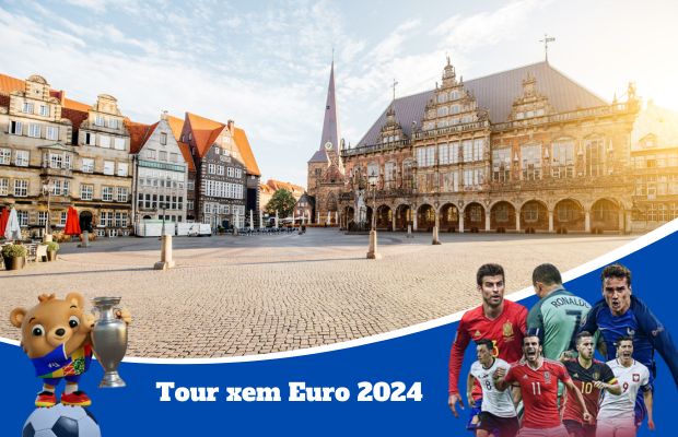 Tour Euro châu Âu: Đức – Hà Lan – Bỉ – Pháp xem Bóng Đá Hè 2024