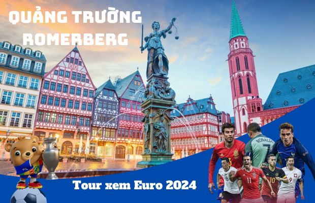 Tour xem Euro Đức – Áo – Hungary – Slovakia – CH Séc 10N9Đ hè 2024