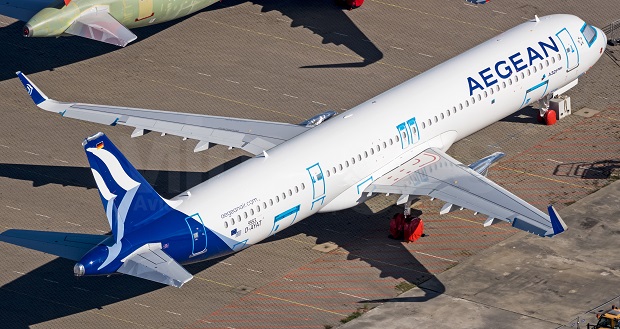 Hệ thống t&agrave;u bay Aegean Airlines