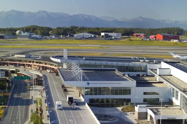 Nh&agrave; ga S&acirc;n bay quốc tế Ted Stevens Anchorage (ANC)