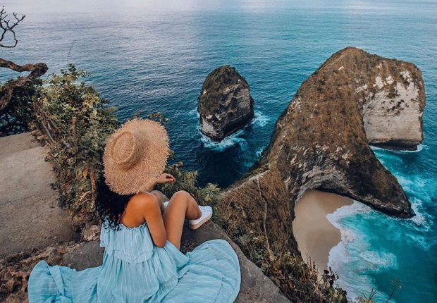 Đảo Nusa Penida được biết đến là địa điểm checkin quen thuộc của đông đảo du khách tại Indonesia Đảo Nusa Penida