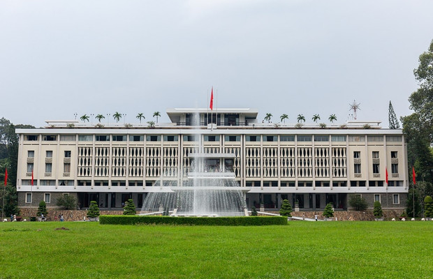Vẻ đẹp uy nghi&ecirc;m của Dinh Độc Lập