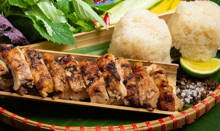 Gà nướng mắc khén Điện Biên