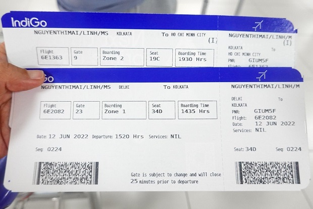 Đổi v&eacute; m&aacute;y bay IndiGo Airlines