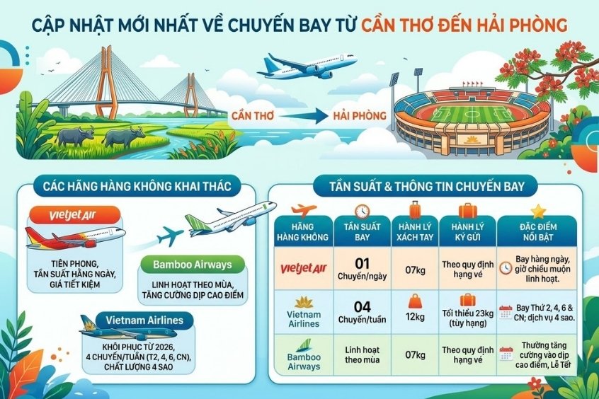  Tần suất bay cũng như c&aacute;c ch&iacute;nh s&aacute;ch đi k&egrave;m của từng h&atilde;ng h&agrave;ng kh&ocirc;ng