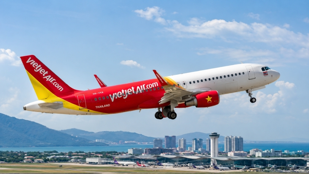 Thai Vietjet Đ&agrave; Nẵng Bangkok