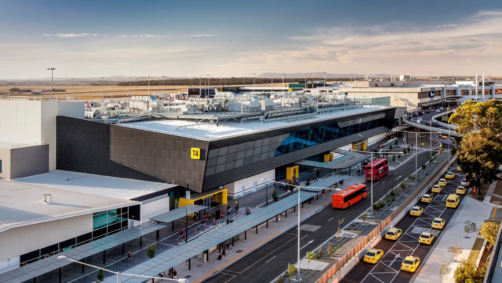 To&agrave;n cảnh s&acirc;n bay Melbourne (MEL), nơi tiếp nhận c&aacute;c chuyến bay từ Đ&agrave; Nẵng đến Melbourne.