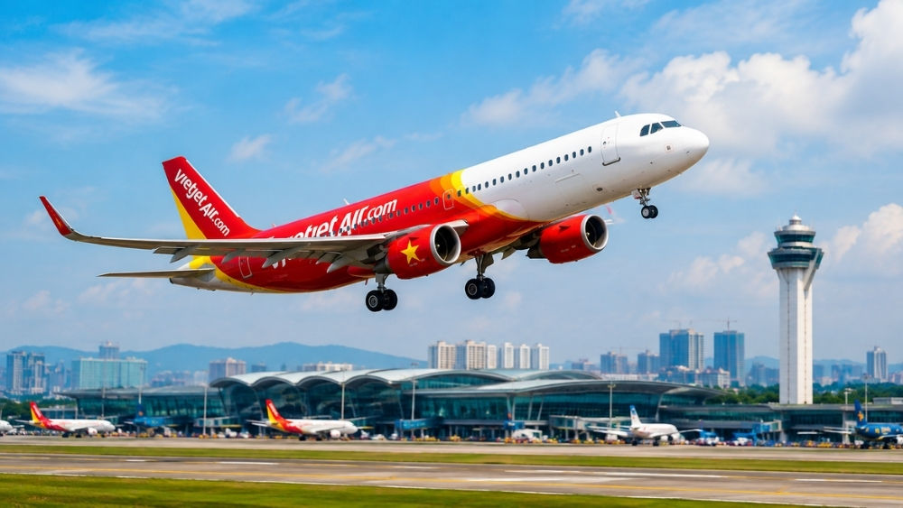 v&eacute; Vietjet H&agrave; Nội đi Bangkok
