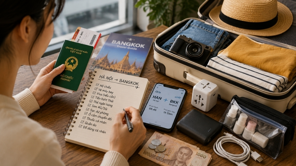 c&acirc;u hỏi về v&eacute; m&aacute;y bay H&agrave; Nội Bangkok