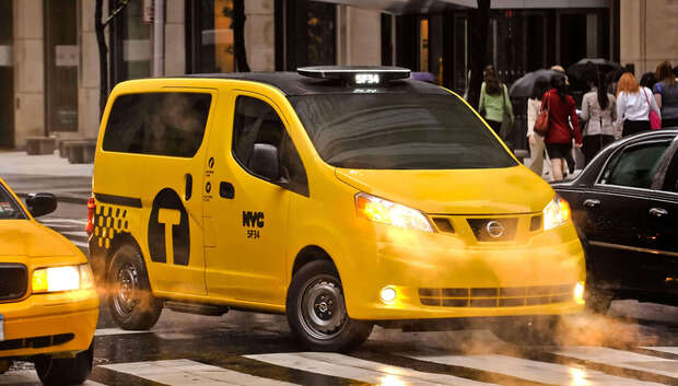 Di chuyển nhanh ch&oacute;ng tại New York với taxi 