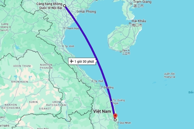 v&eacute; m&aacute;y bay từ H&agrave; Nội đi Quy Nhơn