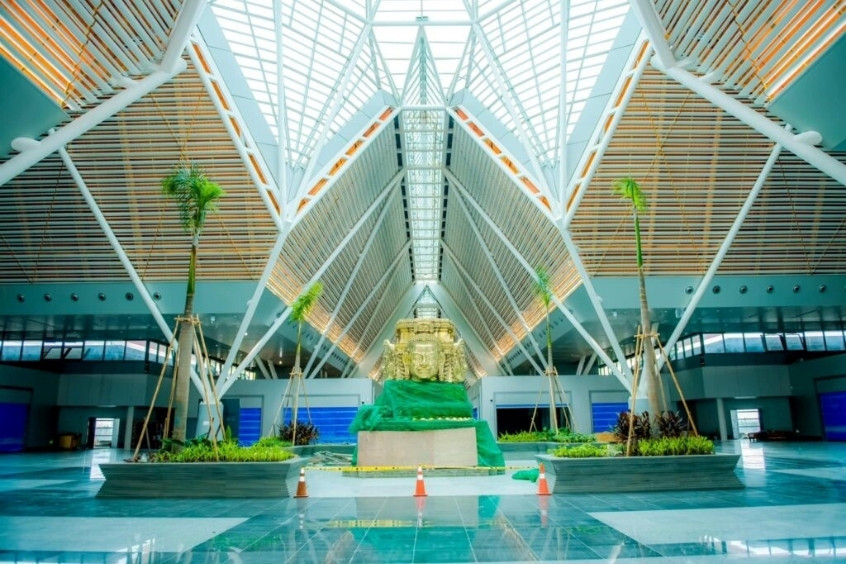 S&acirc;n bay Quốc tế Siem Reap Angkor - Khung cảnh b&ecirc;n trong s&acirc;n bay 