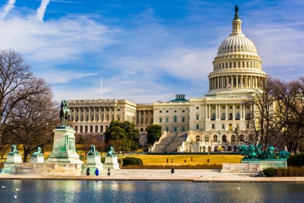 Điện Capitol Hoa Kỳ (United States Capitol) &ndash; biểu tượng của Washington, D.C. v&agrave; l&agrave; nơi họp của Quốc hội Mỹ